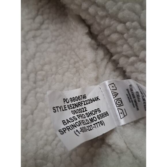 Natural Reflections Mens Size 2 XL Grey Flannel Fleece Lined Jacket - Picture 6 of 6